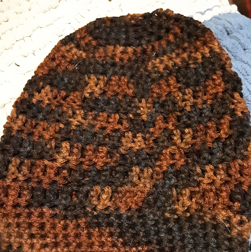 Handmade crochet beanie